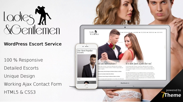 Ladies – Escort Agency WordPress Theme